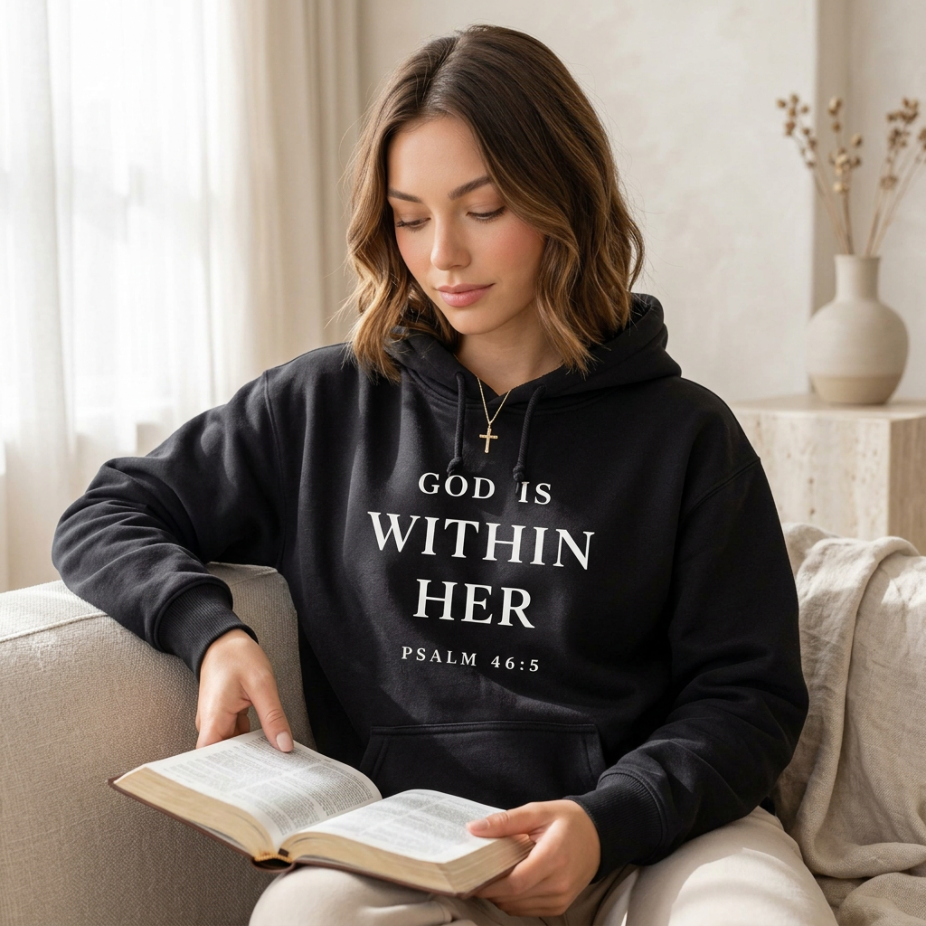 "God Is Within Her" Hoodie