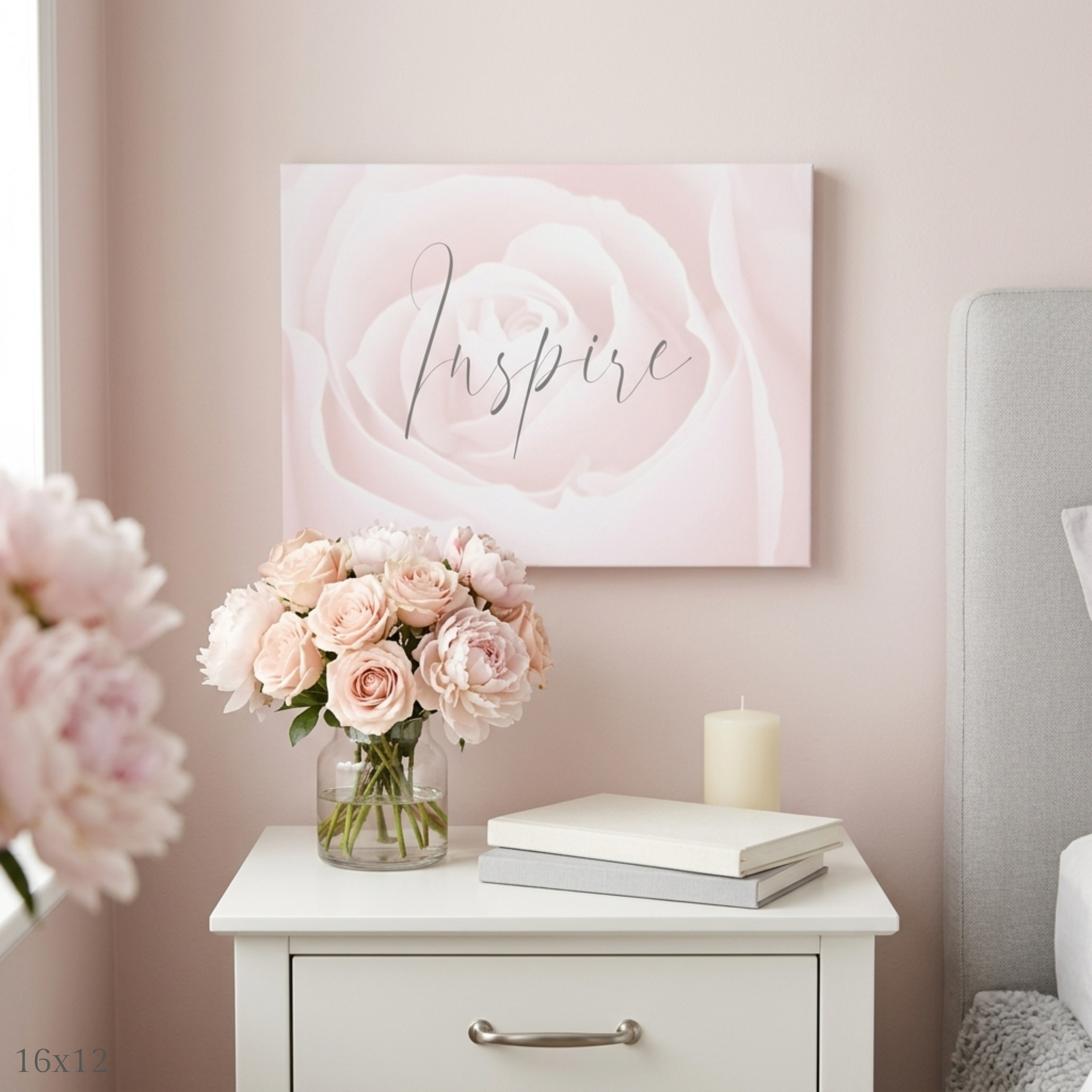 "Inspire" Canvas Wall Art