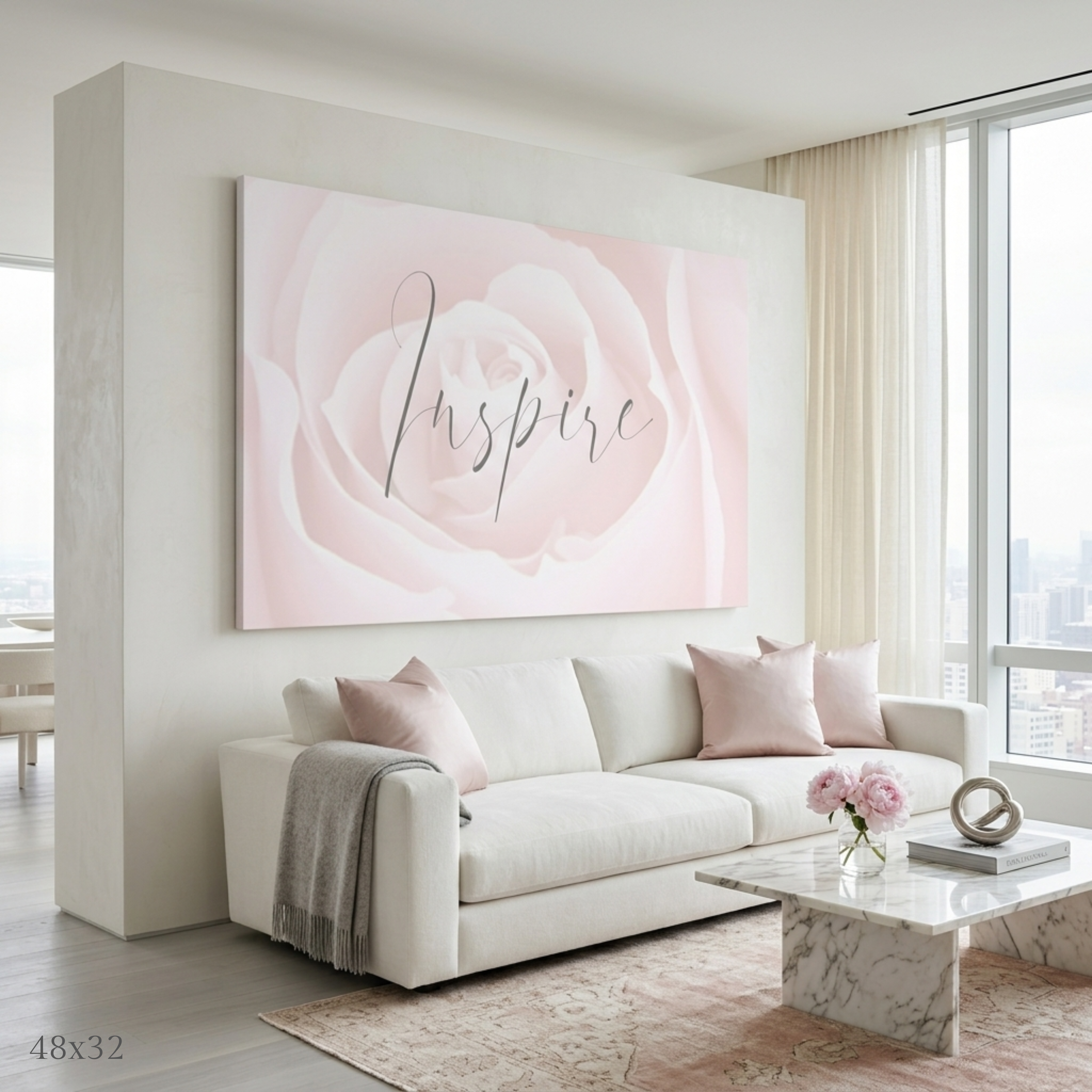 "Inspire" Canvas Wall Art