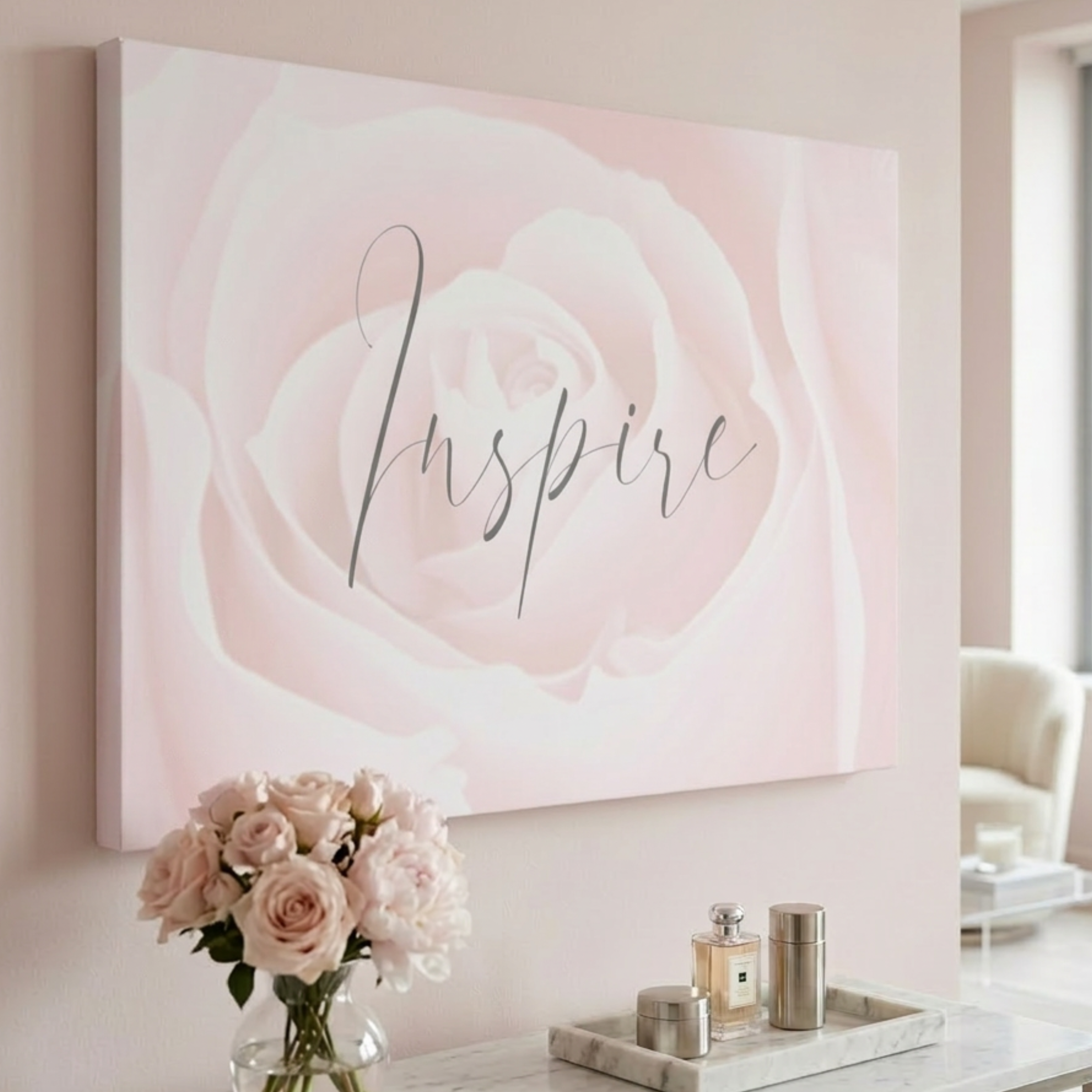 "Inspire" Canvas Wall Art