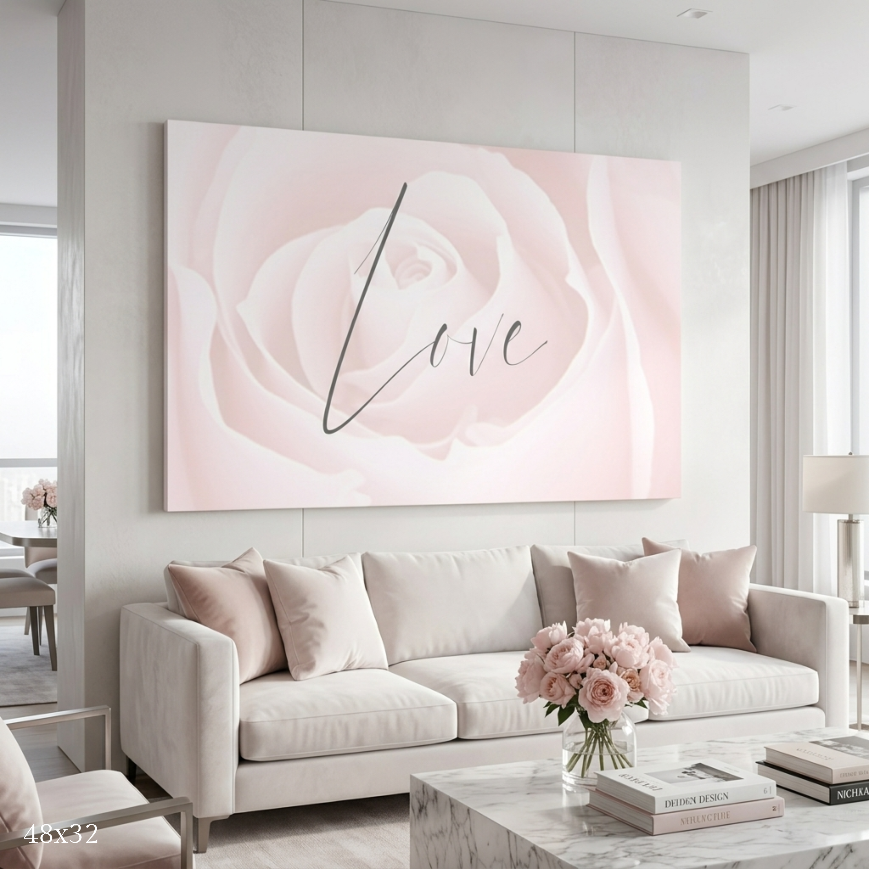 "Love" Canvas Wall Art