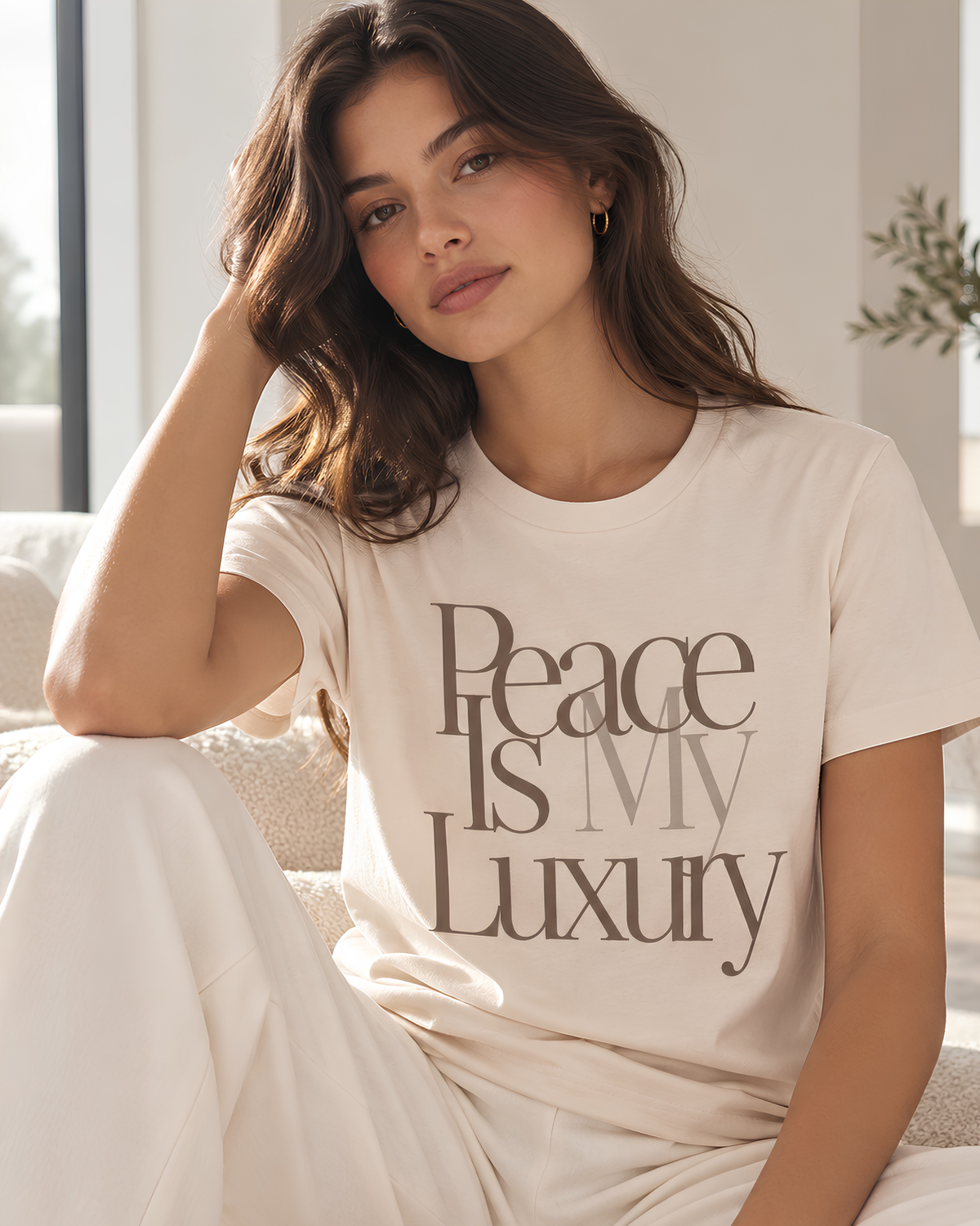 Peace Is My Luxury Tee
