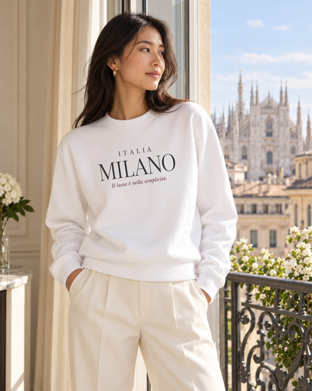 Milano Sweatshirt | Il Lusso è Nella Semplicità