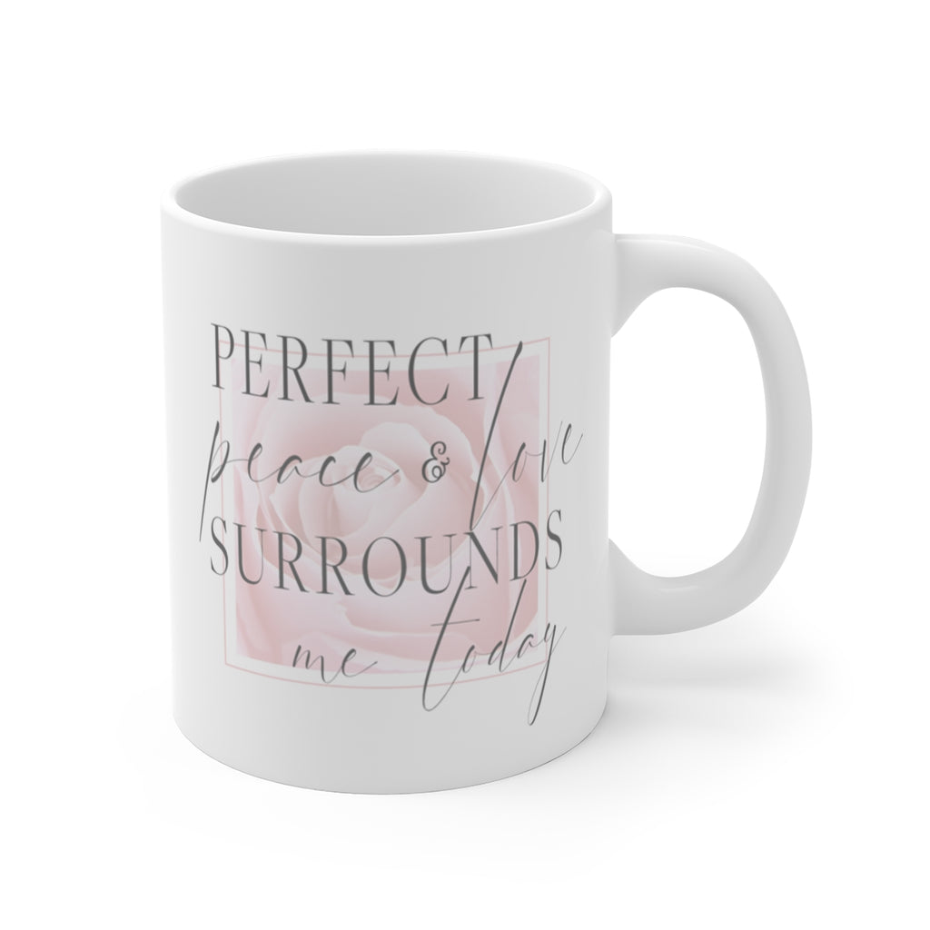 "Perfect Peace & Love" Coffee Mug